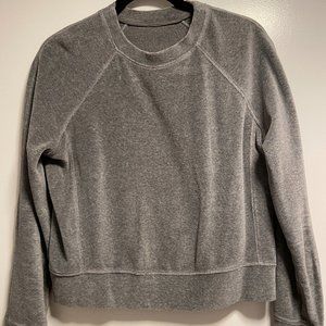 Lululemon velour sweatshirt